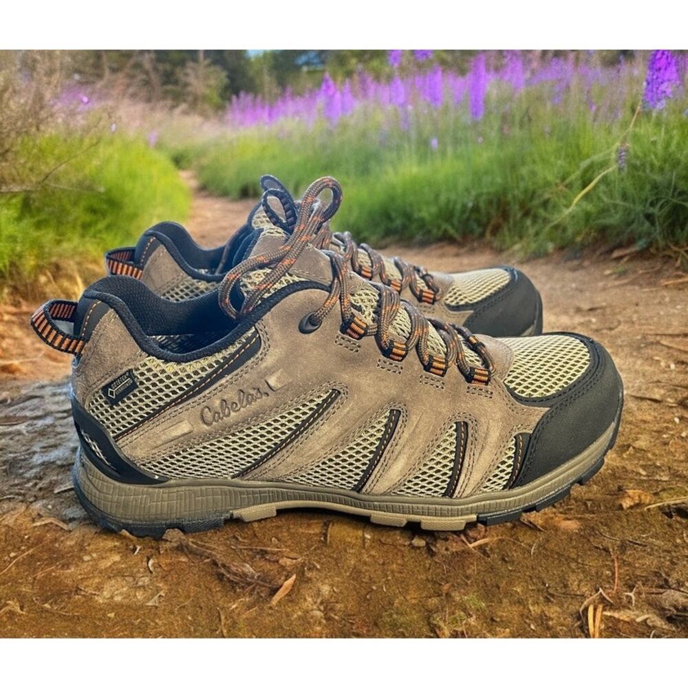 Cabela's Men's Boots 360 GORE-TEX Waterproof Low Hikers Shoes Size 8D